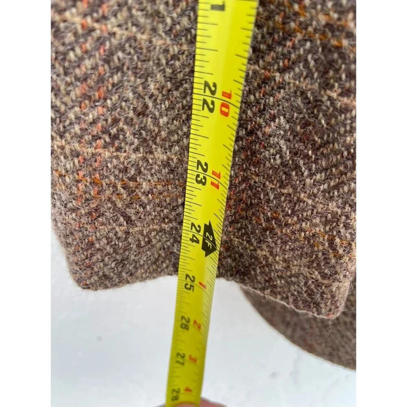 Moda Tallia Mens Long Sleeve Two Buttons Pure Wool Plaid Blazer Jacket Sz L/XL - Picture 8 of 14